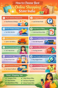 Read more about the article How to Choose Best Online Shopping Store India